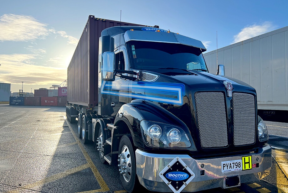 Booths Logistics Container Transport