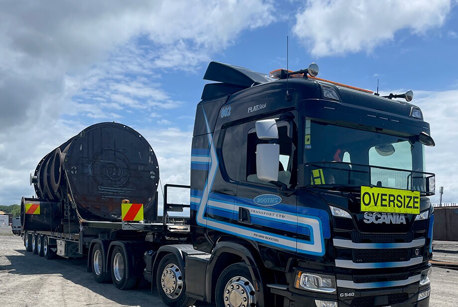 Booths Logistics - Flat Deck Transport