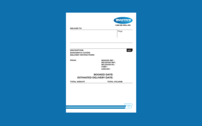 Booth’s best practice guide for freight labels